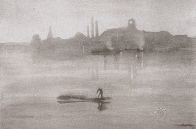 Nocturne: The River at Battersea by James Abbott McNeill Whistler